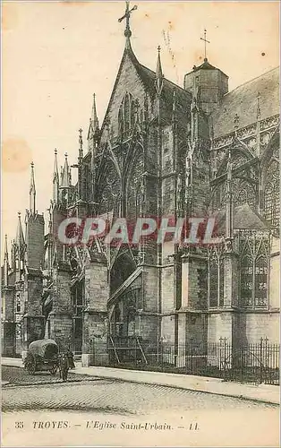 Cartes postales Troyes L'Eglise Saint Urbain