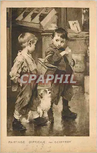 Cartes postales Partage Difficile Par Geoffroy