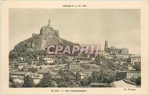 Cartes postales Agena P L M 1929 Le Puy Vue Panoramique