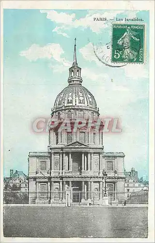 Cartes postales Paris les Invalides