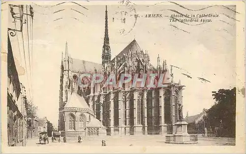 Ansichtskarte AK Amiens Abside de la Cathedrale