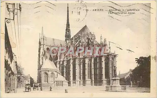 Cartes postales Amiens Abside de la Cathedrale