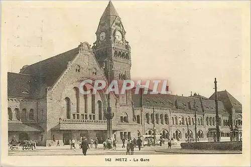 Cartes postales Metz la Gare
