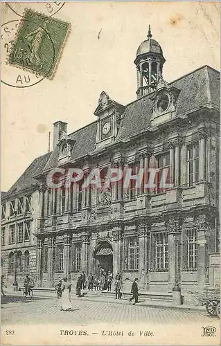 Cartes postales Troyes L'Hotel de Ville