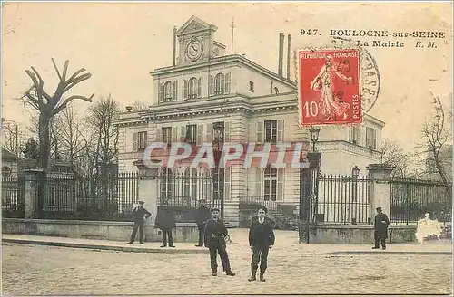 Cartes postales Boulogne Sur Seine La Mairie