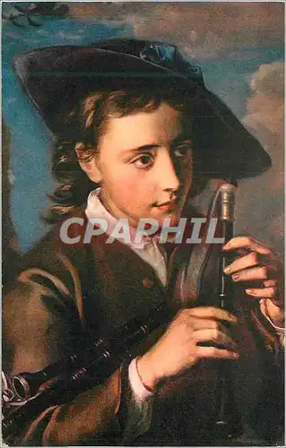 Cartes postales Philippe Mericer Le Joueur de Cornemuse Musee de Strasbourg