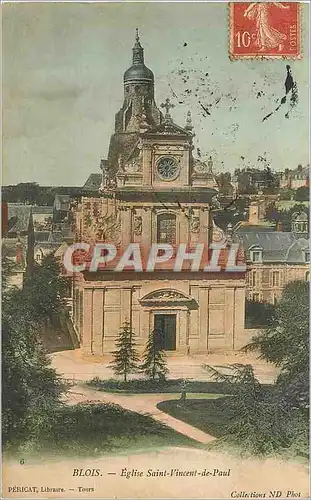 Cartes postales Blois Eglise Saint Vincent de Paul