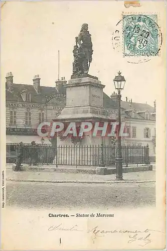 Ansichtskarte AK Chartres Statue de Marceau