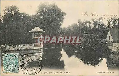 Cartes postales Chartres vue Prise sur l'Eure La Courtille