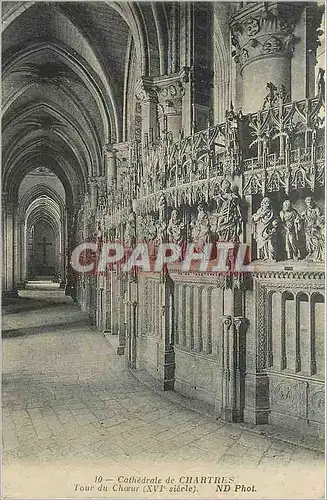 Cartes postales Cathedrale de Chartres Tour du Choeur (XVI e siecle)