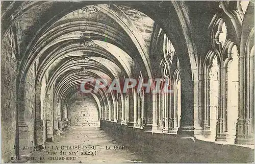 Ansichtskarte AK Abbaye de la Chaise Dieu le Cloitre (Date du XVIe Siecle)