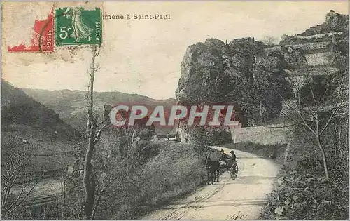 Cartes postales Route de Saint Paul