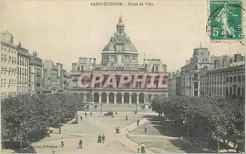 Cartes postales Saint Etienne Hotel de Ville
