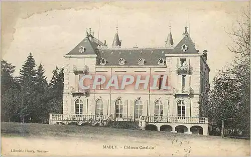 Cartes postales Mably Chateau Catelain