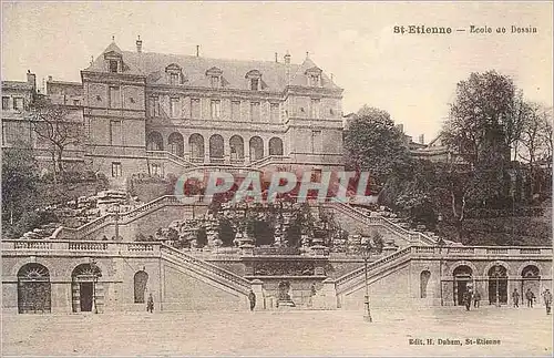 Cartes postales St Etienne Ecole de Dessin
