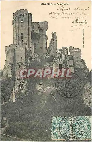 Cartes postales Lavardin le Donjon