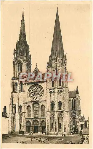 Cartes postales la Douce France Chartres (Eure et Loir) la Cathedrale