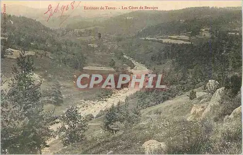 Cartes postales Environs de Tence les Cotes de Beaujeu