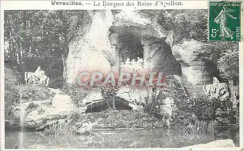 Cartes postales Versailles le Bosquet des Bains d'Apollon