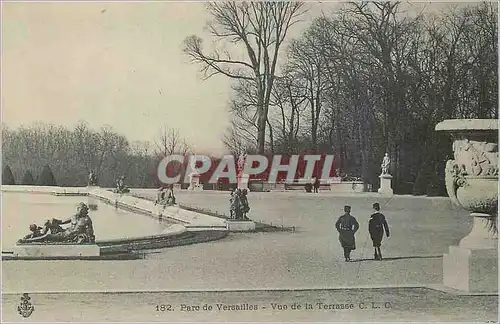 Cartes postales Parc de Versailles Vue de la Terrasse