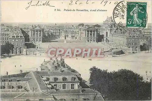 Cartes postales Palais de Versailles a Vol d'Oiseau