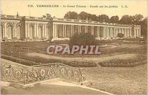 Cartes postales Versailles le Grand Trianon Facade sur les Jardins