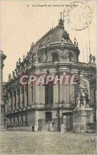 Cartes postales la Chapelle du Palais de Versailles