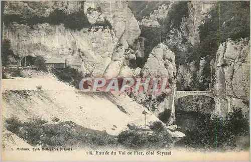 Cartes postales Entree du Val de Fier Cote Seyssel