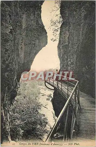 Ansichtskarte AK Gorges du Fier (Environs d'Annecy)