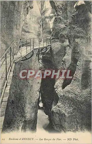 Ansichtskarte AK les Gorges du Fier Environs d'Annecy