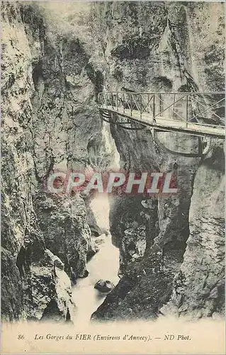 Ansichtskarte AK les Gorges du Fier (Environs d'Annecy)