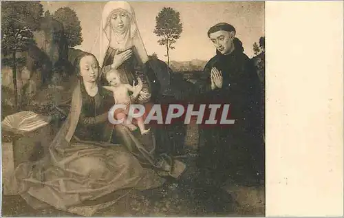 Ansichtskarte AK Musee de Bruxelles Goes (Hugo Vander) Sainte Famille