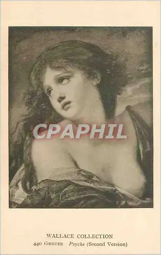 Cartes postales Wallace Collection Greuze Psycho (Second Version)