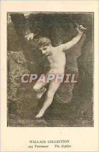 Cartes postales Wallace Collection Prudhon the Zephyr