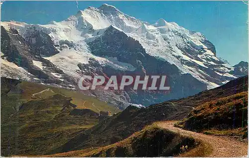 Cartes postales moderne Kleine Scheidegg Jungfrau 4167m