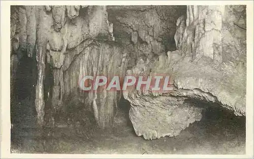 Cartes postales Grottes d'Arcy sur Cure (Yonne) le Pilier et la Coquille St Jacques