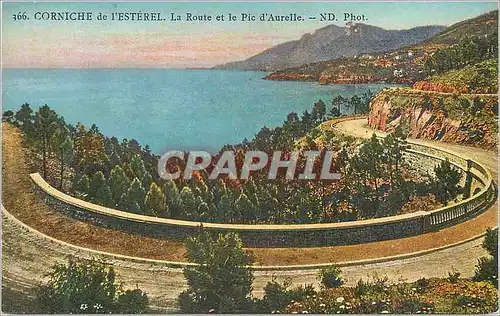 Cartes postales Corniche de l'Esterel la Route et le Pic d'Aurelle