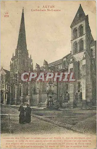 Cartes postales Autun Cathedrale St Lazare