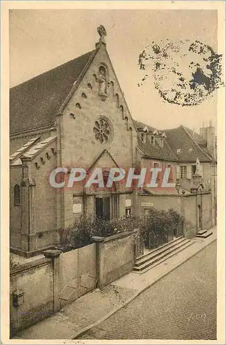 Ansichtskarte AK Paray le Monial (Saone et Loire) Chapelle et Facade Exterieure