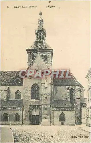 Ansichtskarte AK Gray (Hte Saone) l'Eglise