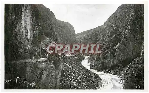 Moderne Karte Les Gorges du Verdon Route de Castellane a la Paiud