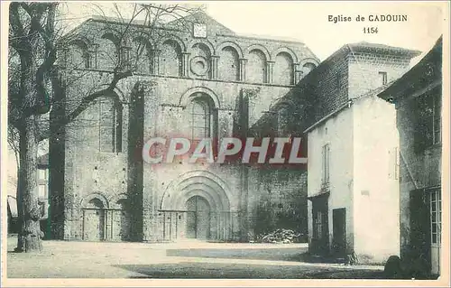 Cartes postales Eglise du Cadouin 1154
