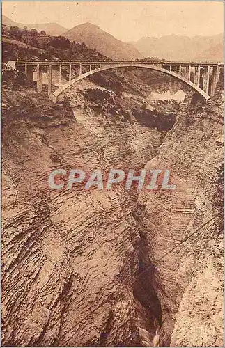 Cartes postales Le Dauphine Corps (Isere) Pont du Sautel Sur le Drac Haut 180 m