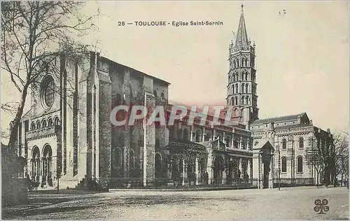 Cartes postales Toulouse Eglise Saint Sernin