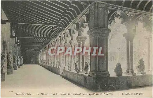 Cartes postales Toulouse Le Musee Ancien Cloitre du Couvent des Augustins XVe Siecle