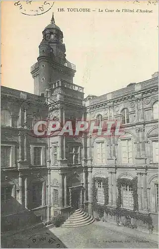 Ansichtskarte AK Toulouse La Cour de L'Hotel d'Assezat