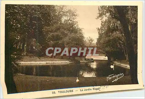 Cartes postales Toulouse Le Jardin Royal