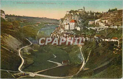 Cartes postales Rocamadour Vue Generale