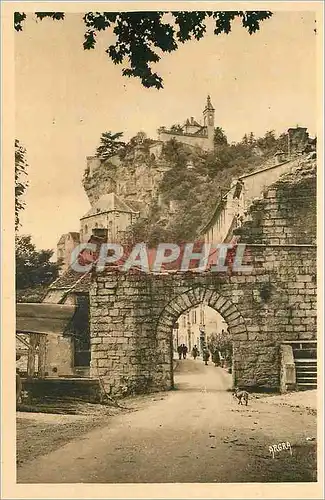 Cartes postales Rocamadour (Lot) Porte du Figuier