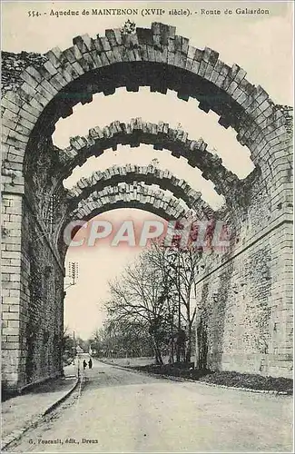 Cartes postales Aqueduc de Maintenon (XVIIe Siecle)